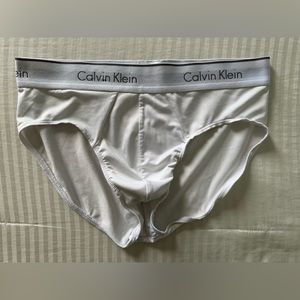 Calvin Klein white briefs